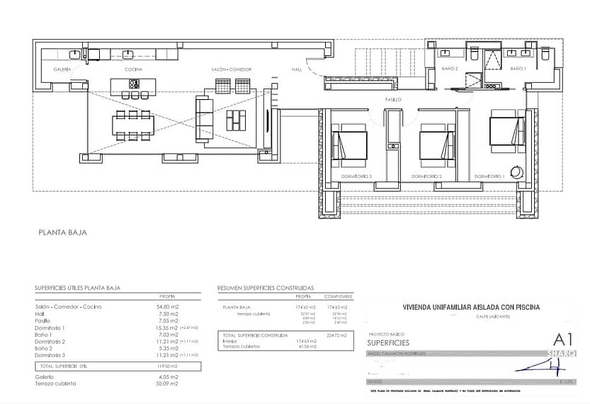 Ref. C200371 Plano distribución