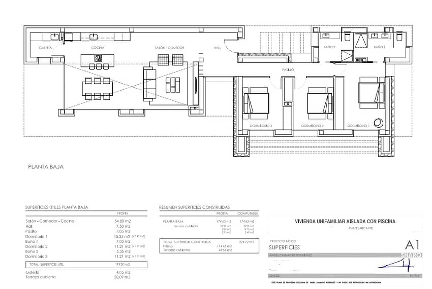 Ref. C200371 Plano distribución