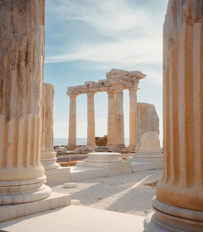 Athena Temple in Side restored ready for visitors