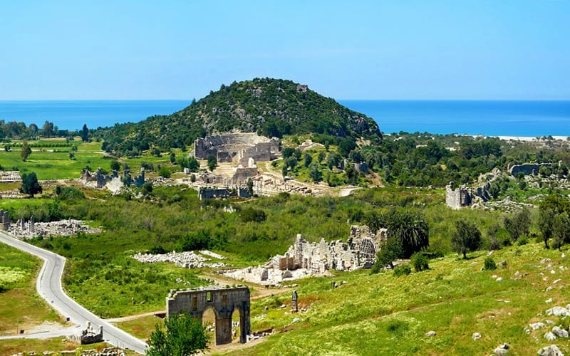 Water to flow through the gate of Patara