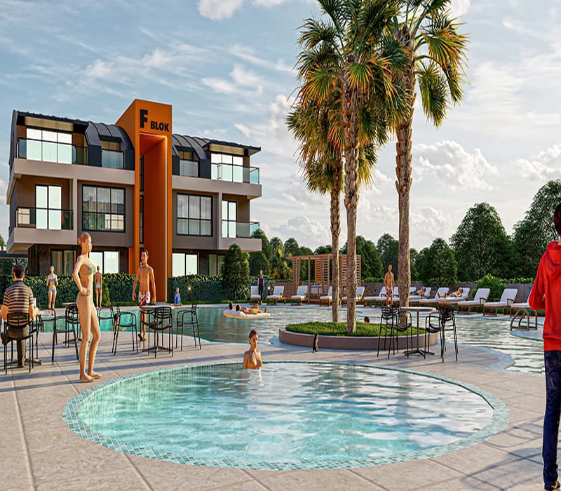 Apartments in Kumkoy Side