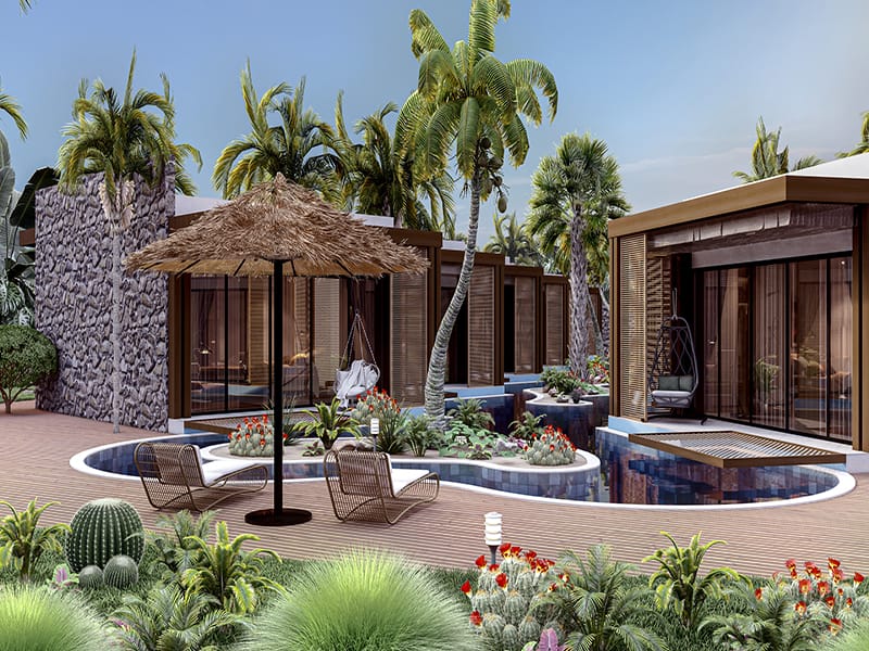 Bungalows in Esentepe Kyrenia