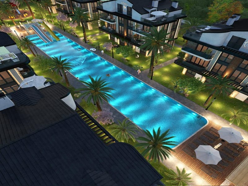 Apartments near Altinkum Beach