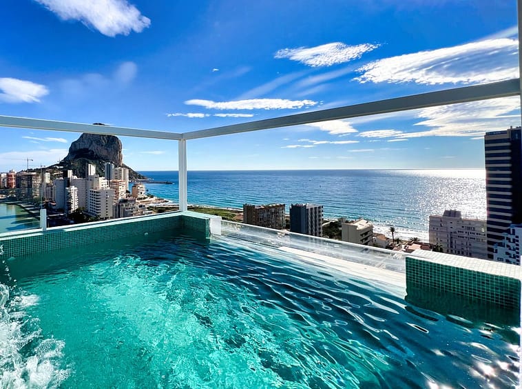 Sea View Penthouse in Calpe