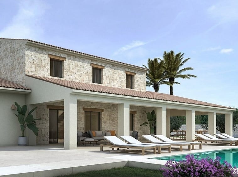 Rustic Villa for sale in Moraira