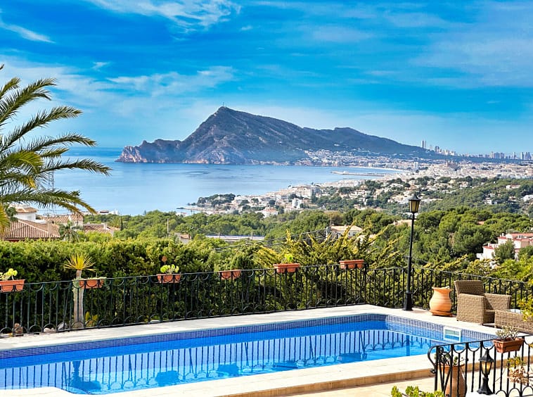 Exquisite Bay View Villa Altea