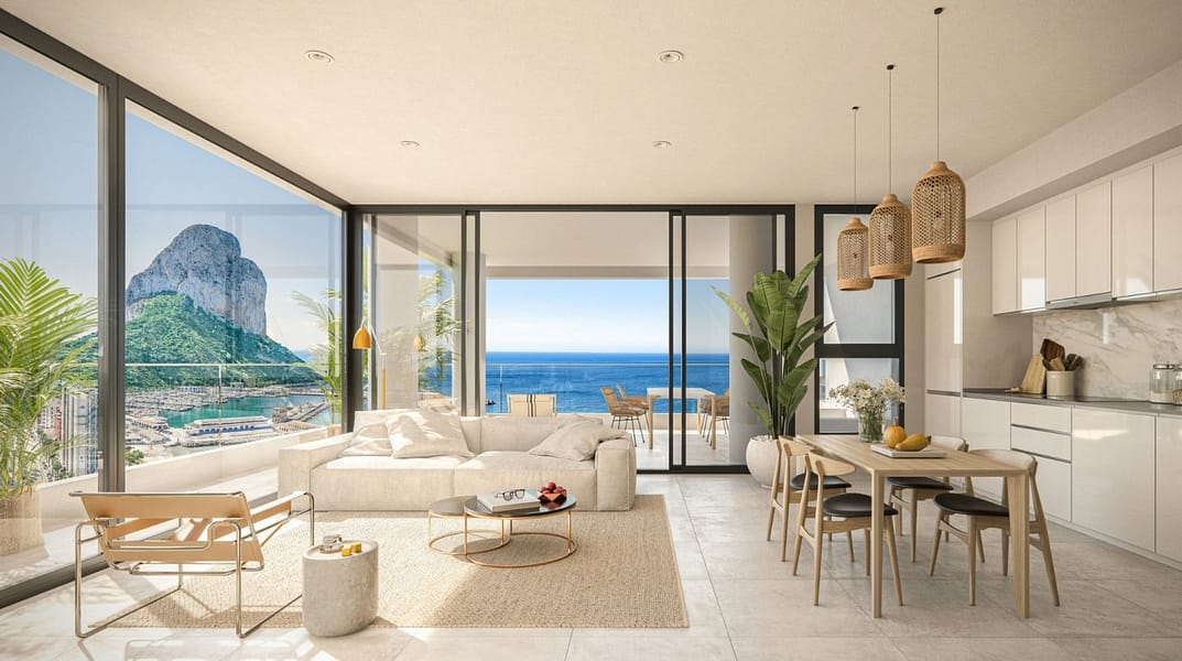 Penthouses in Calpe Costa Blanca