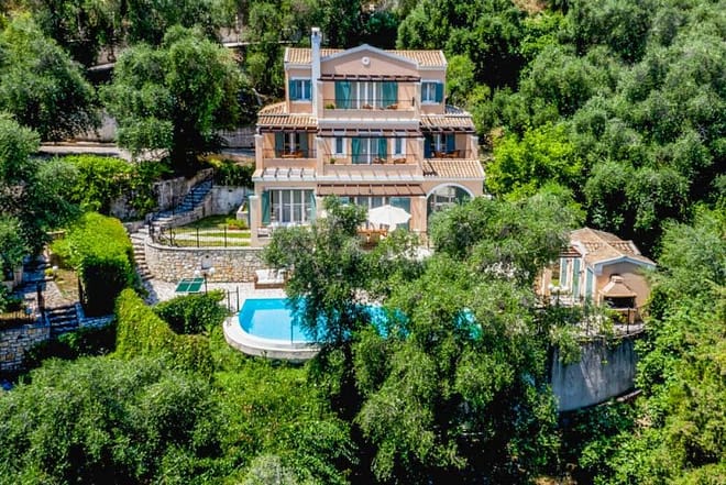 Villa for rent in Corfu