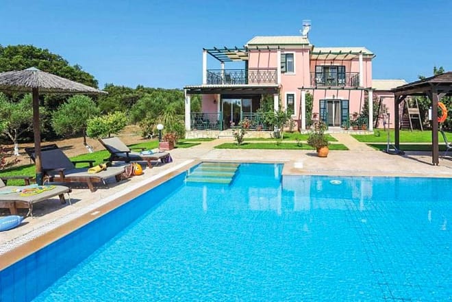 Villa for rent in Corfu