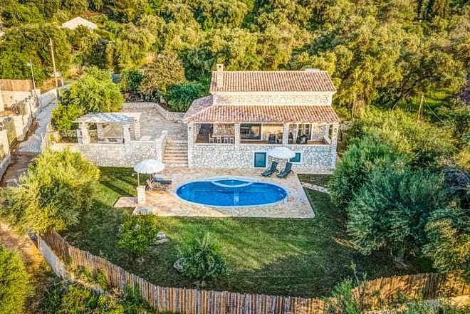 Villa for rent in Corfu