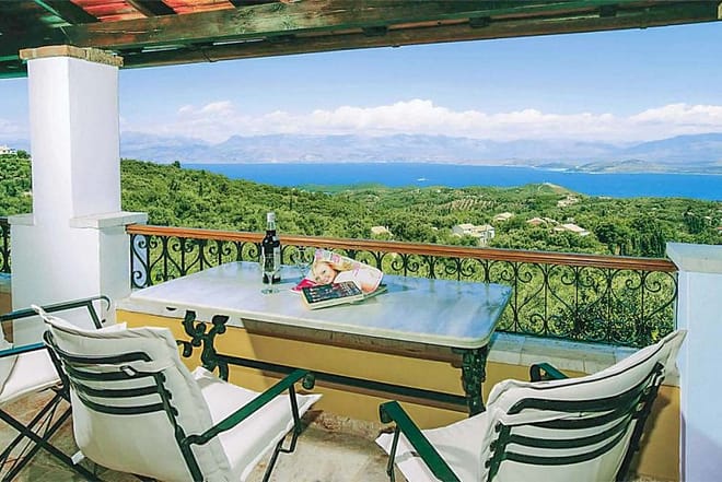 Villa for rent in Corfu