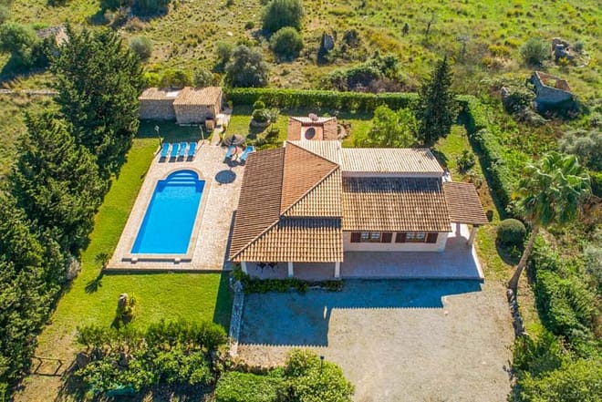Villa for rent in Mallorca