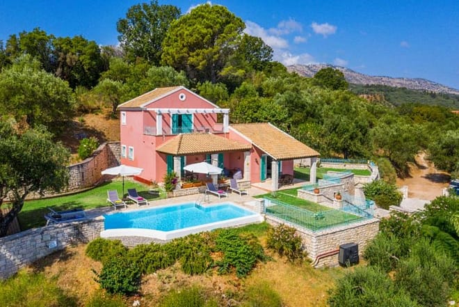 Villa for rent in Corfu