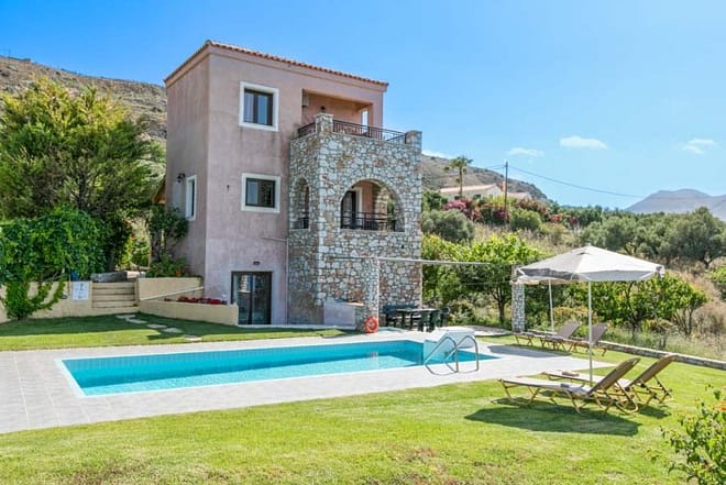 Villa for rent in Crete