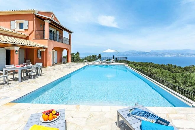 Villa for rent in Corfu
