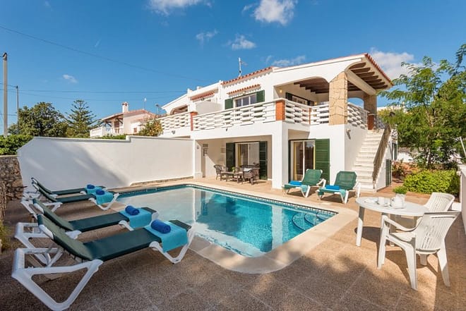 Villa for rent in Menorca