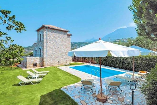 Villa for rent in Peloponnese