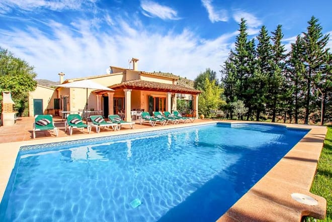 Villa for rent in Mallorca