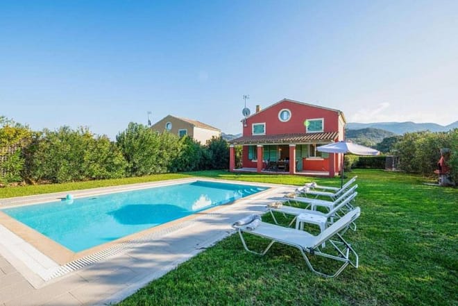 Villa for rent in Corfu