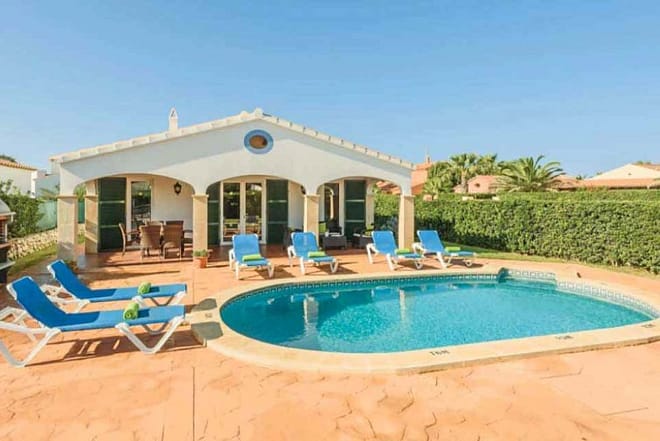 Villa for rent in Menorca