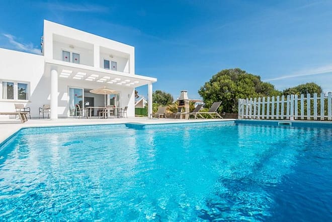 Villa for rent in Menorca