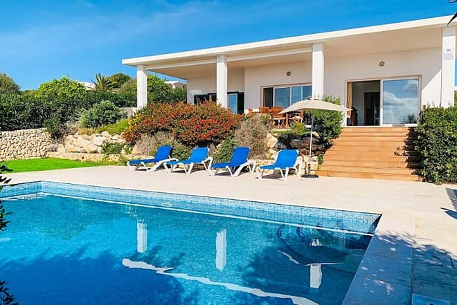 Villa for rent in Menorca