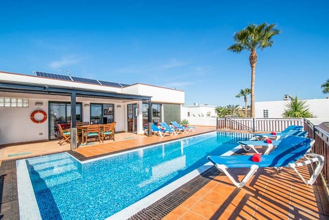 Villa for rent in Lanzarote