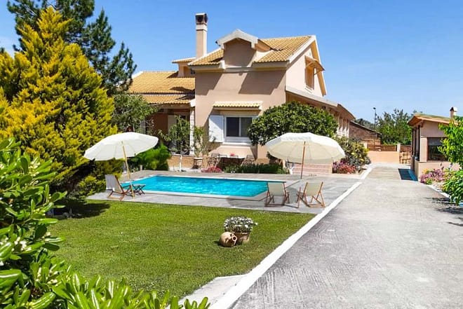 Villa for rent in Corfu