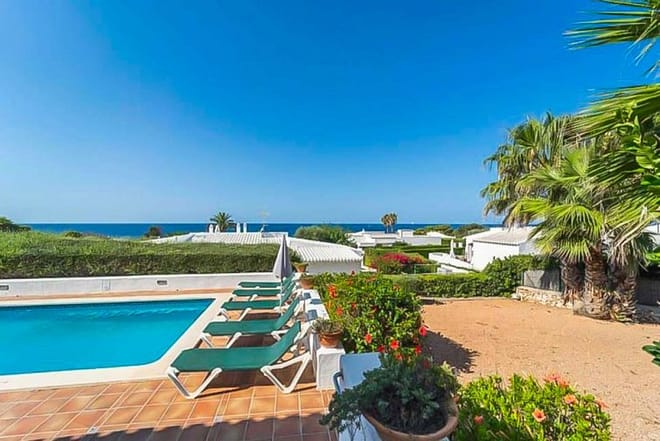 Villa for rent in Menorca