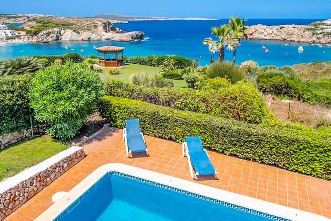 Villa for rent in Menorca