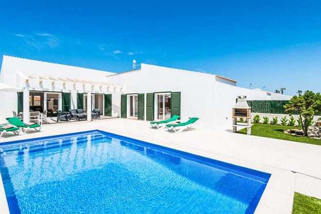 Villa for rent in Menorca