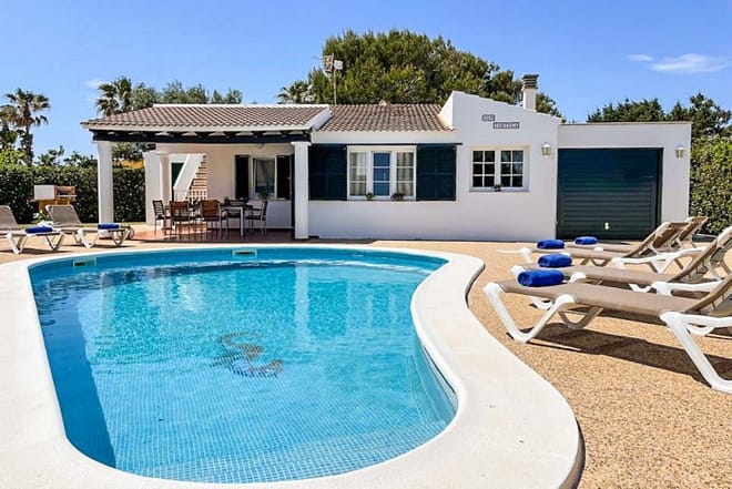 Villa for rent in Menorca