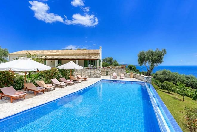 Villa for rent in Corfu