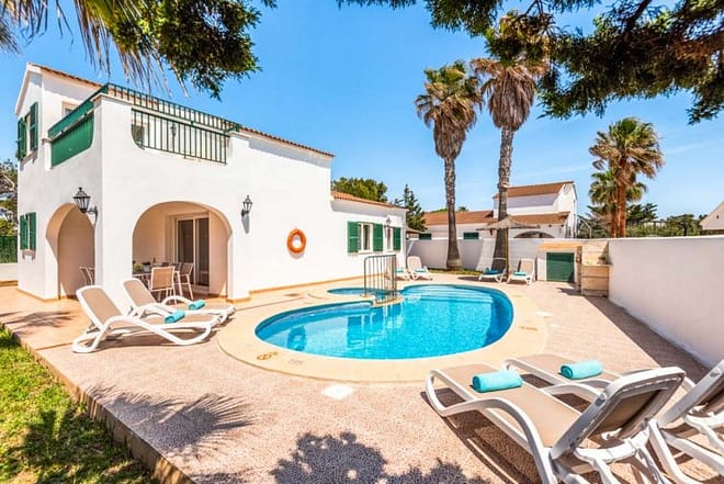 Villa for rent in Menorca