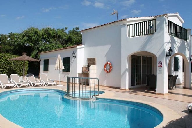 Villa for rent in Menorca