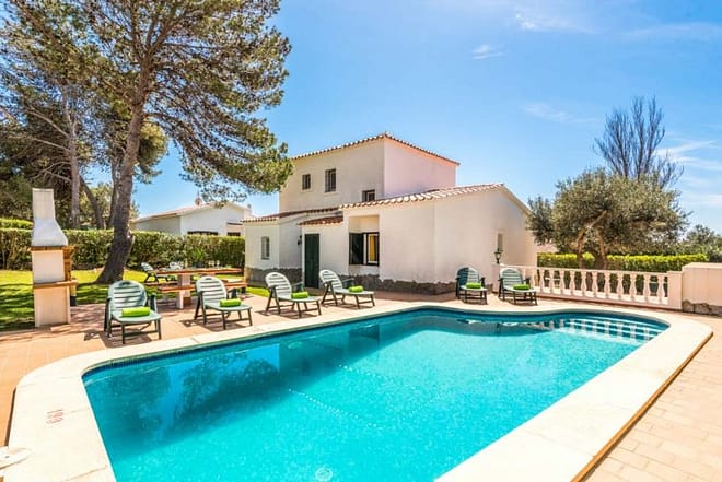 Villa for rent in Menorca