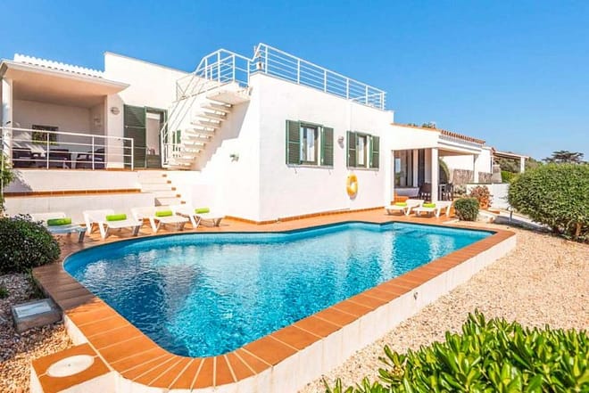 Villa for rent in Menorca