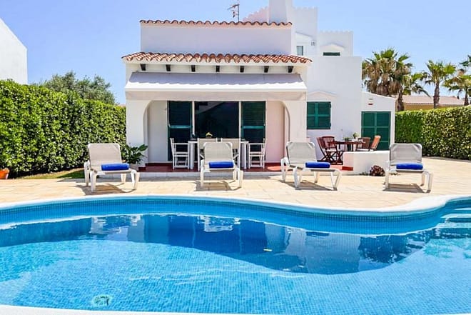 Villa for rent in Menorca