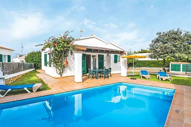 Villa for rent in Menorca