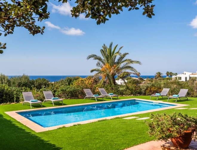 Villa for rent in Menorca