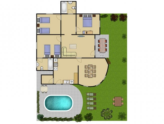 Villa for rent in Costa Del Sol
