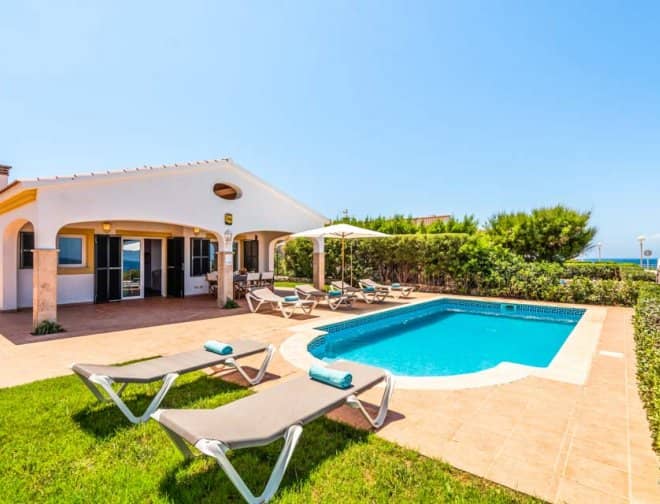 Villa for rent in Menorca