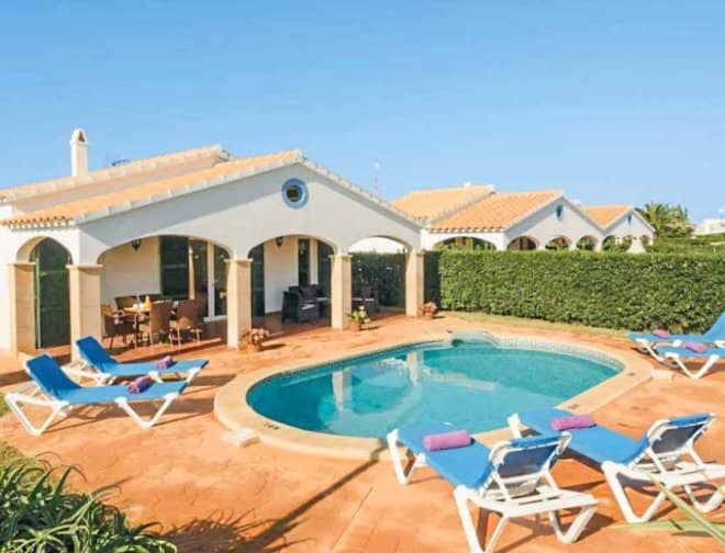 Villa for rent in Menorca