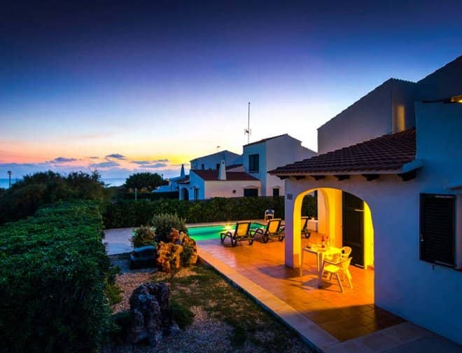 Villa for rent in Menorca