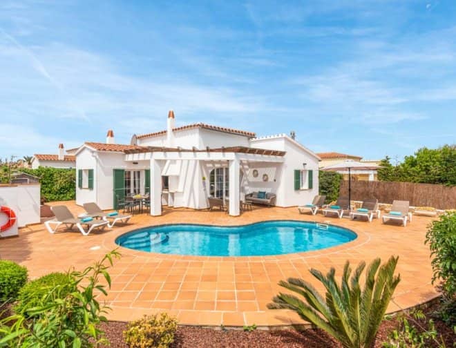 Villa for rent in Menorca