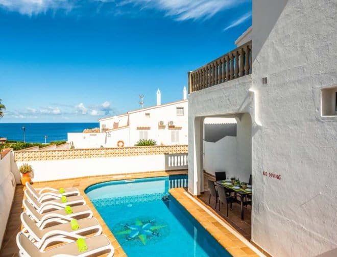 Villa for rent in Menorca