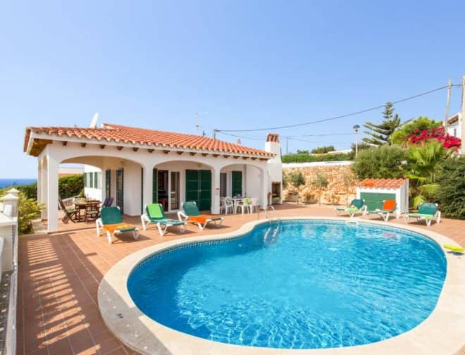 Villa for rent in Menorca