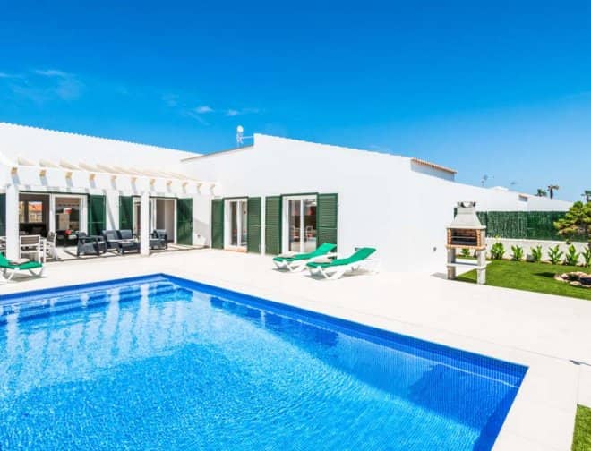 Villa for rent in Menorca