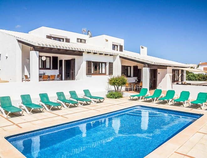 Villa for rent in Menorca