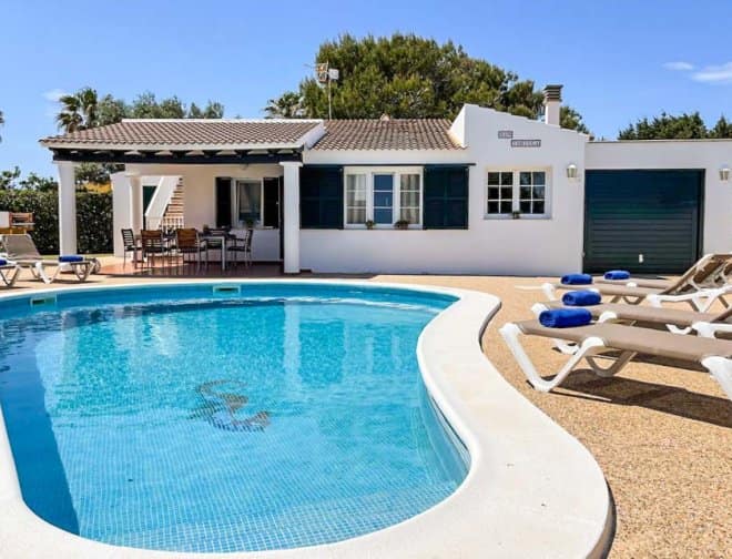 Villa for rent in Menorca